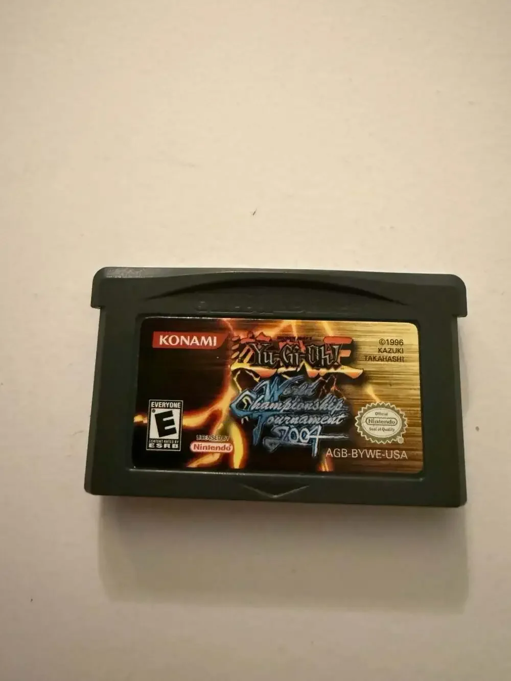 Konami Yu-Gi-Oh! World Championship Tournament 2004 Game Boy Advance GBA